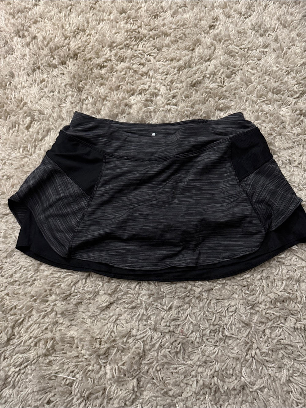 Athleta Black & Gray Performance Skort
